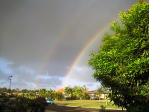 2008 Rainbow from house front window