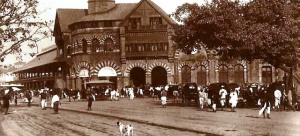 Crawford Market Bombay vintage photograph